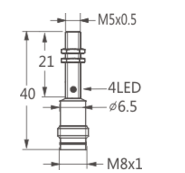 M5接近开关_航空插