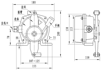 FLLS-III_FLLS-3_克特_双向拉绳开关_拉线开关