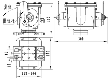 DC-LR30_双向拉绳开关